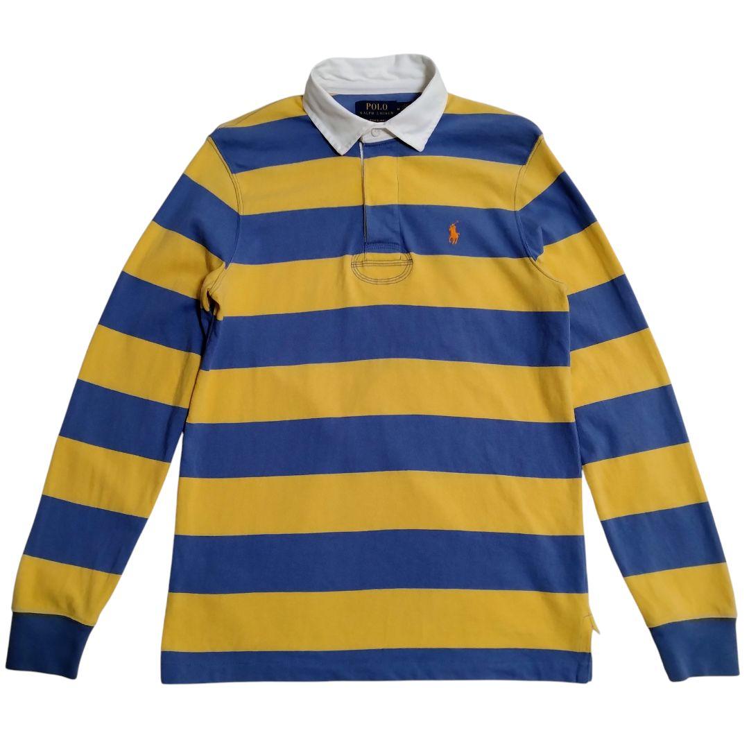 現行QRコードタグ M】ラルフローレン ラガーシャツ 長袖シャツ