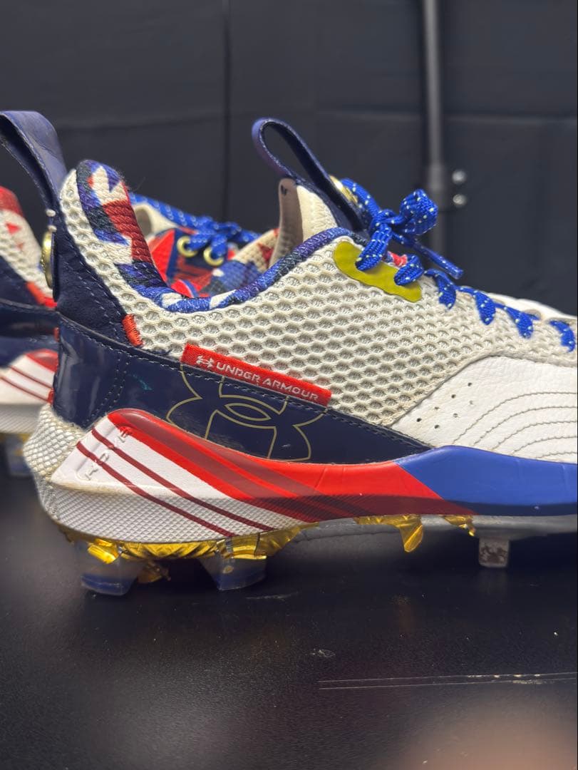 アンダーアーマー 金具スパイク 野球用 海外限定モデル ハーパーモデル