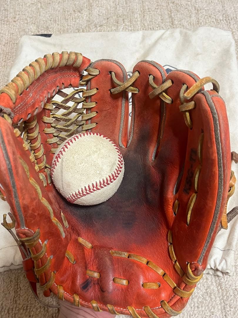 久保田スラッガー 硬式 内野手用 グローブ KSG-T1 鳥谷選手 ケース付き