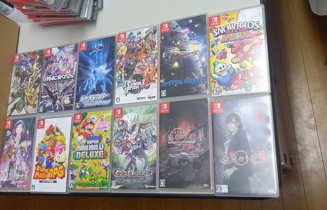 Switch ソフト新品未開封12本、中古62本 合計74本セットまとめ売り
