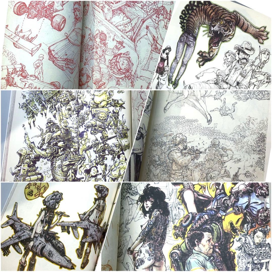 画集 キム・ジョンギ スケッチ コレクション イラスト集 【美品