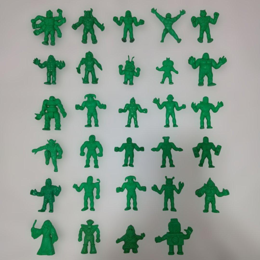 キン肉マンの消しゴム 緑色、29個☆ - メルカリ