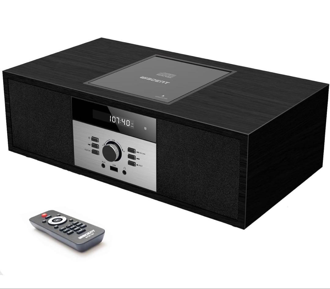 CDプレーヤー レトロ/Bluetooth/FMステレオ/USB MP3再生 Amazon.co.jp: ミニコンポ・セットコンポ CDプレーヤー レトロ