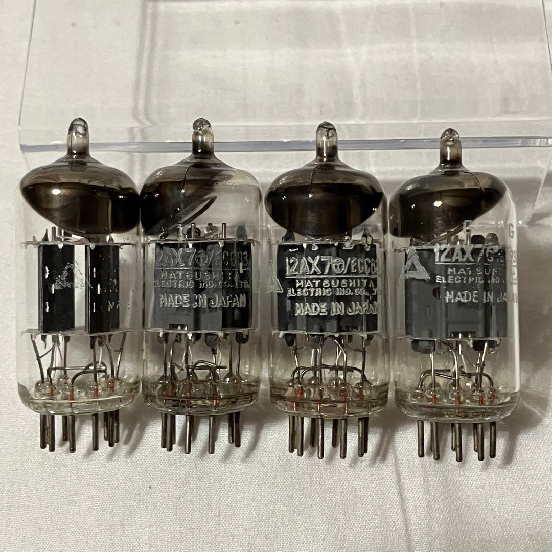 松下 12AX7 / ECC83 真空管 4本セット - メルカリ