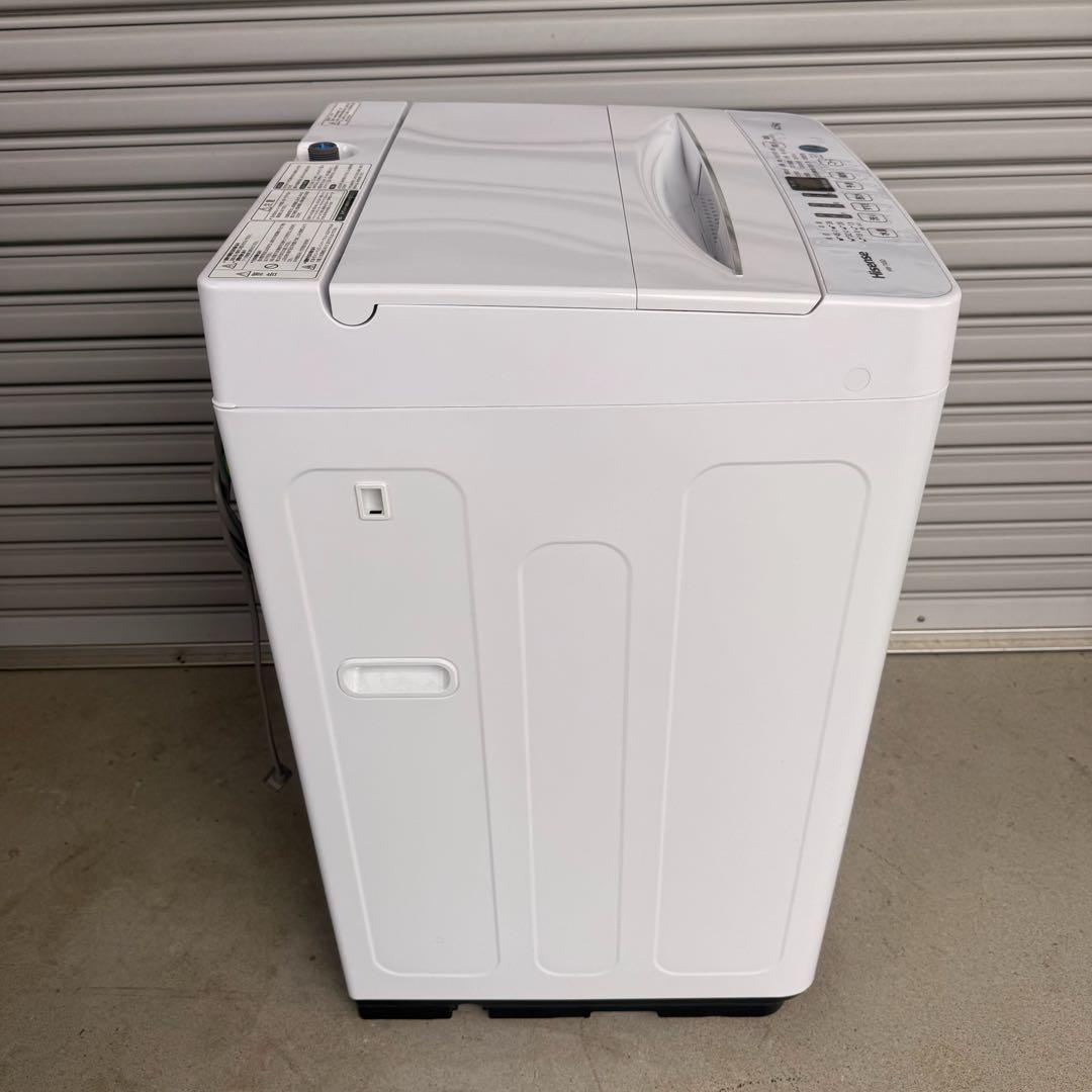 ● 美品 洗濯機 ハイセンス HW-T45D 4.5kg 2021年製