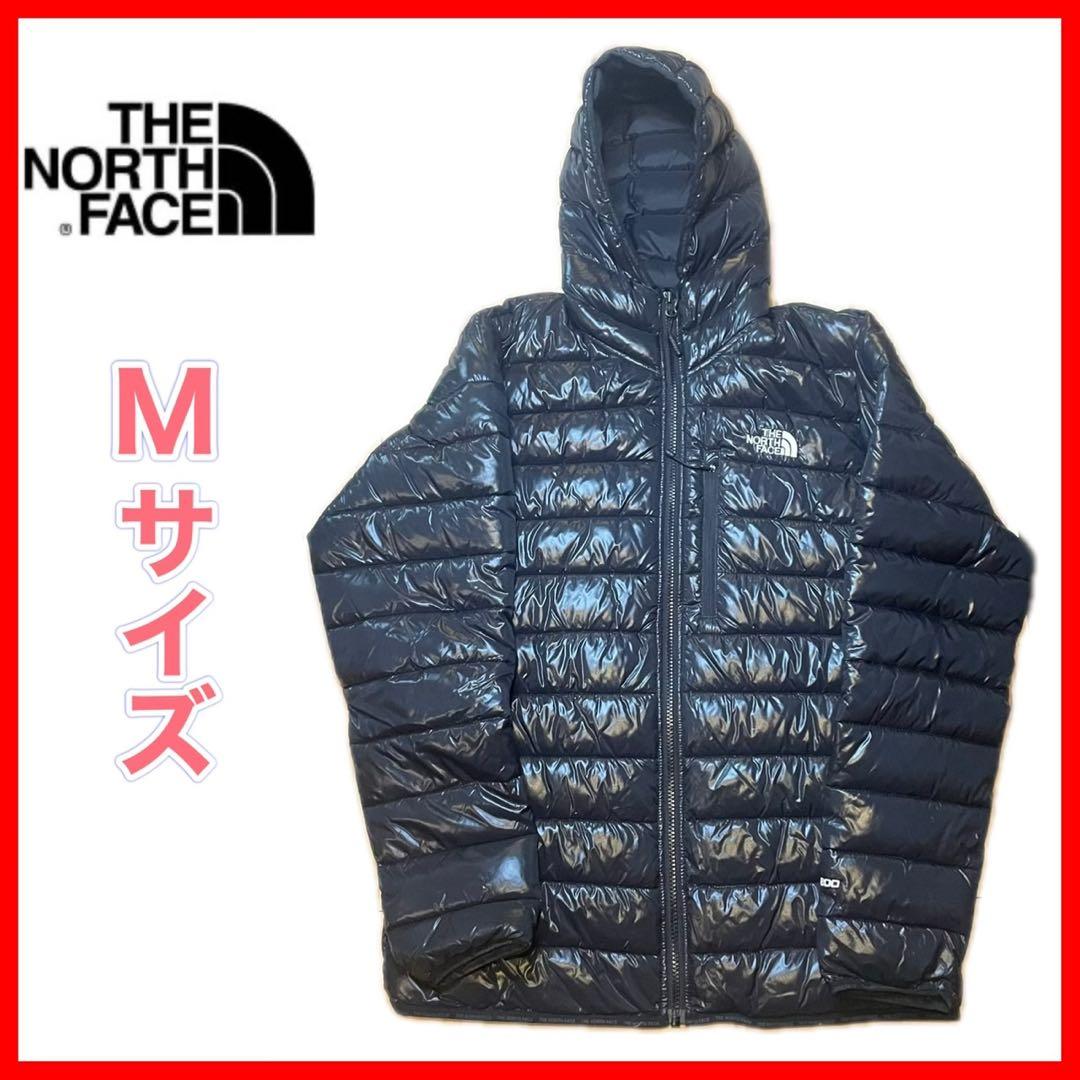 THE NORTH FACE ダウンジャケット フード　パーカー　Mサイズ　黒系 THE NORTH FACE（ザ ノースフェイス） ノースフェイス ダウン