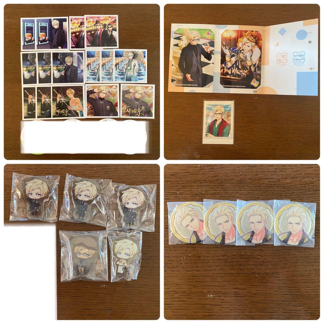 A3! 古市左京 缶バッジ ポスカ アクスタ ころっと アニカフェ もちマス