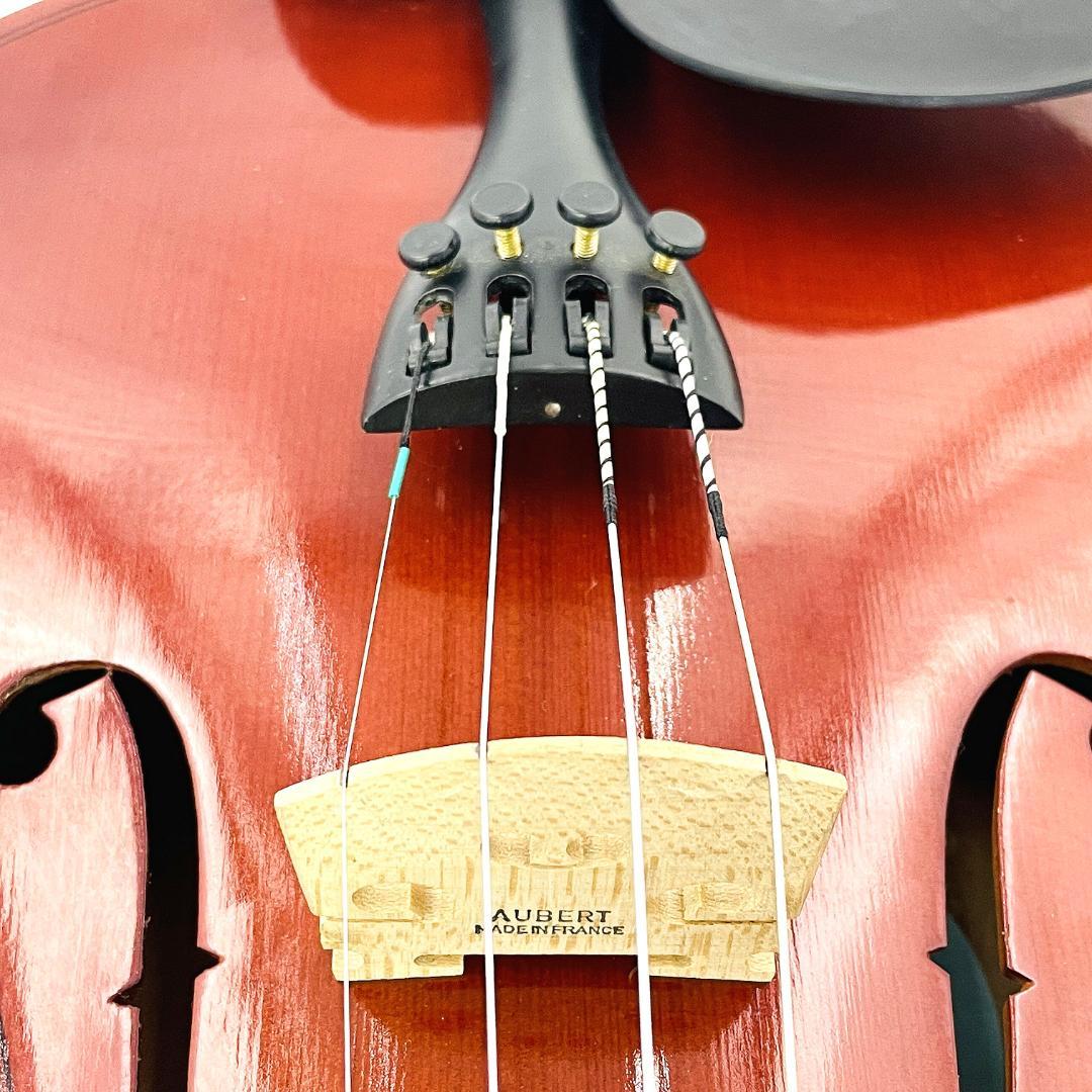 FEVER バイオリン 4/4 フルサイズ AUBERT駒 弓・ケース【整備品