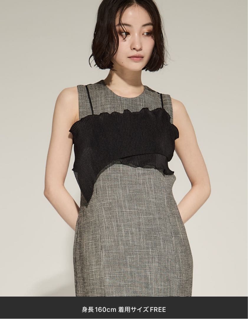 TODO WAVE SHEER CAMISOLE/シアーキャミソール TODO WAVE SHEER CAMISOLE(FREE BLACK): kotohayokozawa: WOMENS