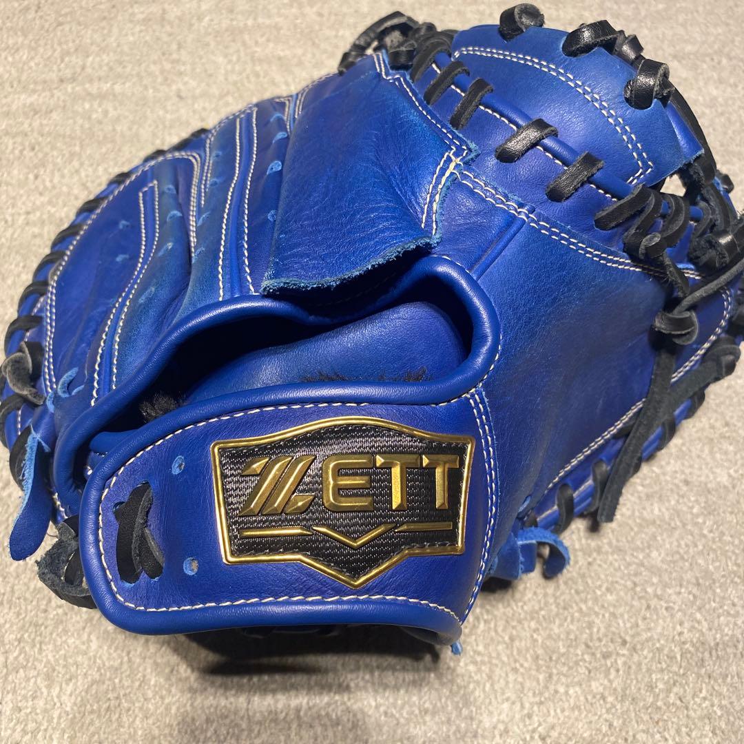 ZETT 少年野球　キャッチーミット　ロイヤルブルー ZETT 少年野球用のカッコいいキャッチャーミットが入りました
