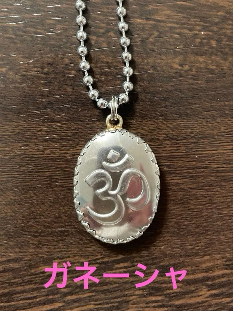 ネックレス ペンダント ガネーシャ ヒンドゥー教 アクセサリー オーム
