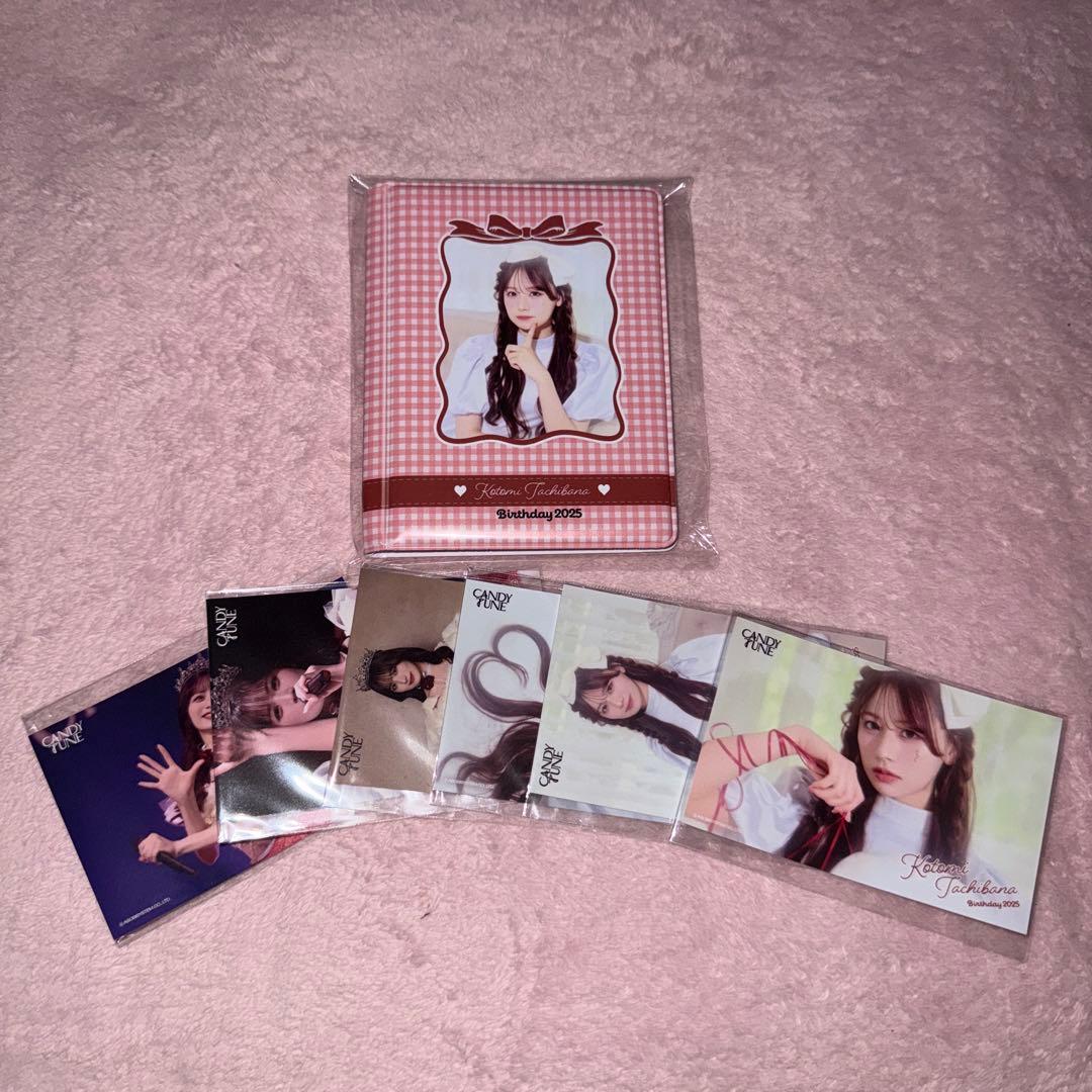 CANDY TUNE 立花琴未 生誕記念2025すきくじ チェキファイルおまけ付