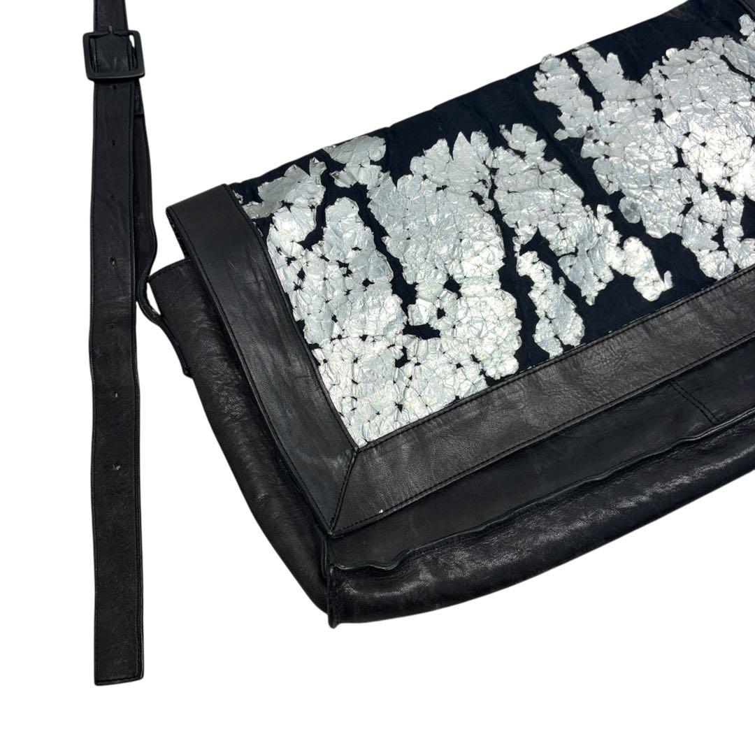 希少 00´s Y´s RED LABEL 銀箔 ショルダーバッグ