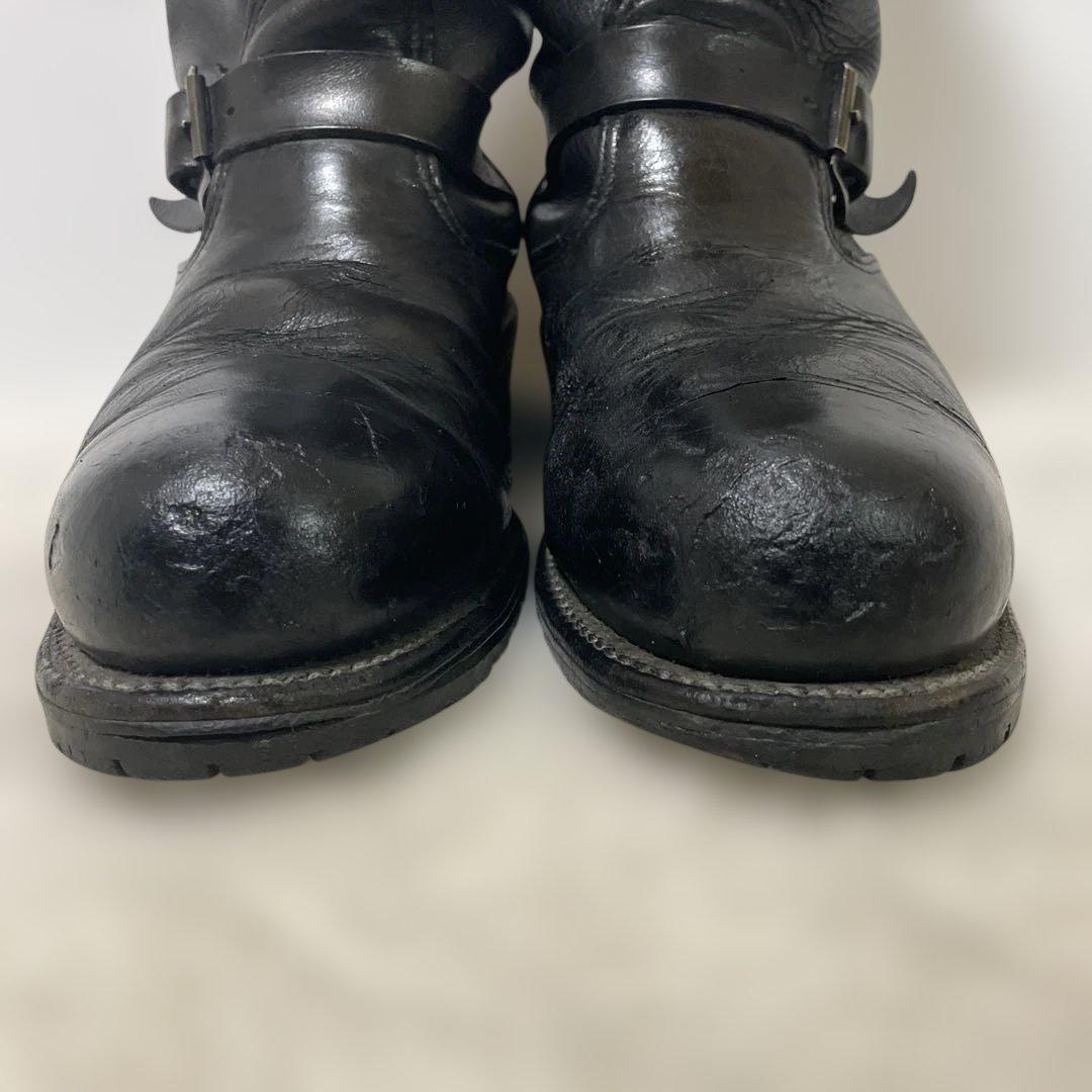 チペワ エンジニアブーツ 91080 スチールトゥ ブラック 8.5E 26.5