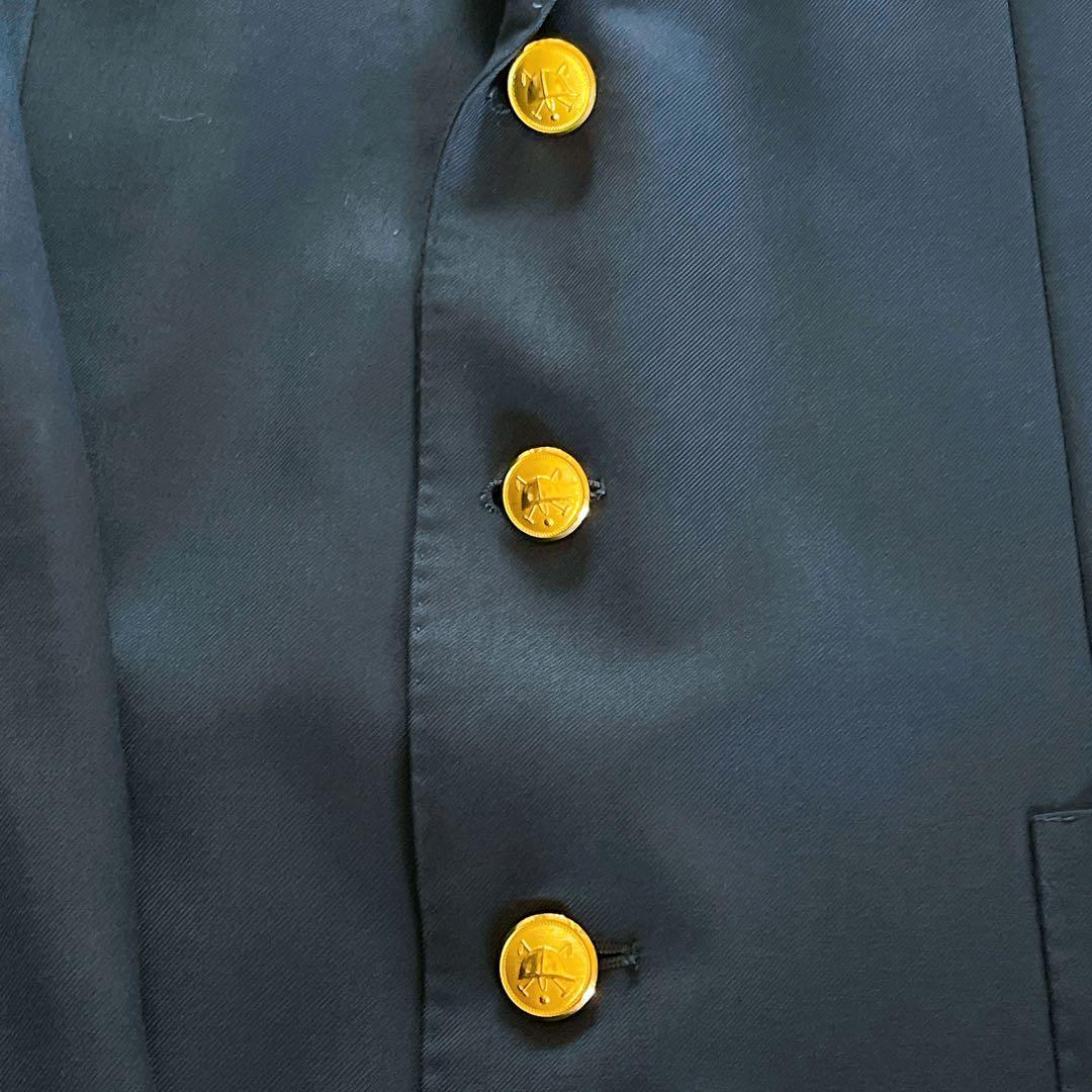 ポロラルフローレン】ジャケット 紺ブレ 金ボタン ネイビー 40R 段返り