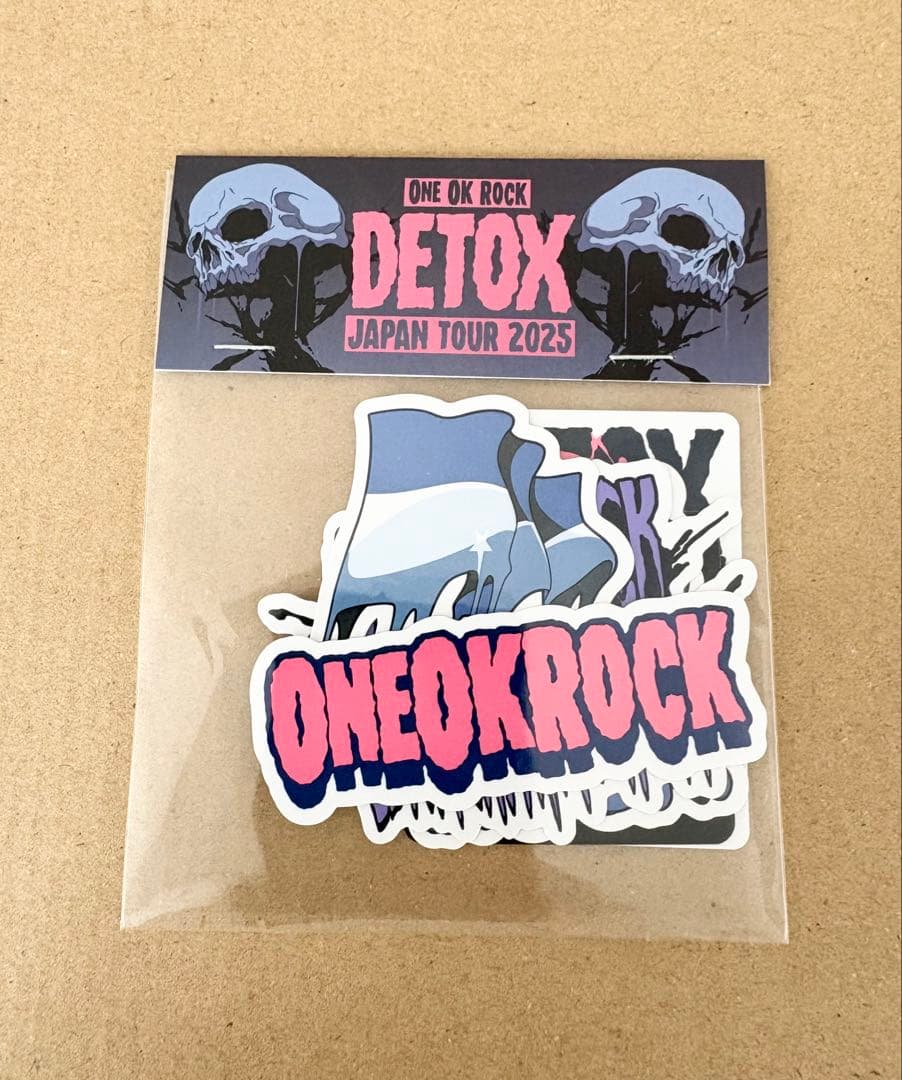 ONE OK ROCK DETOX JAPANTOUR2025 ステッカーセット - メルカリ