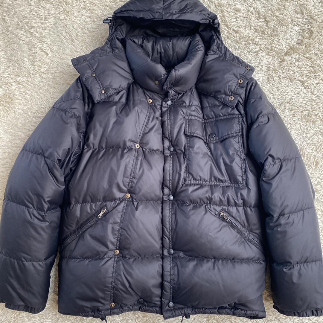 極美品 青タグ モンクレール カラコルム ブラック ダウン フランス製