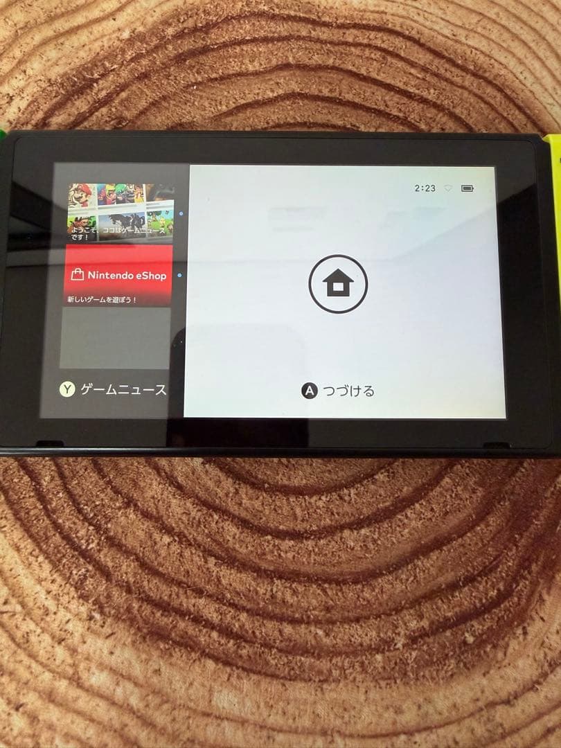 Nintendo Switch ニンテンドースイッチ本体 GRN/YEL箱無し - メルカリ