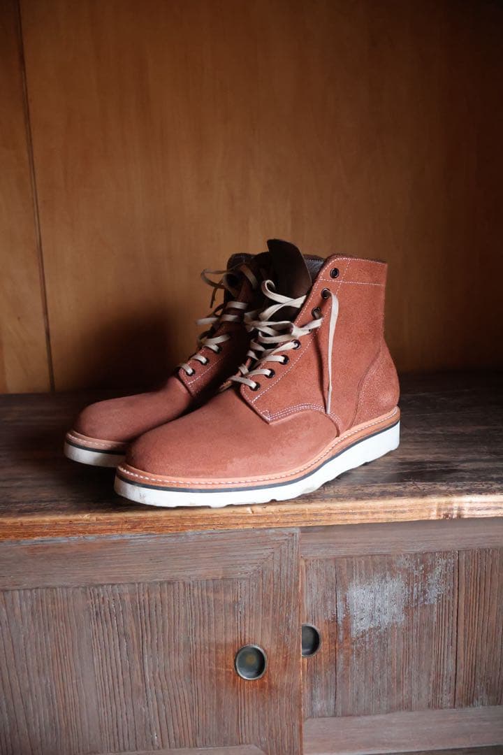 BROTHER BRIDGE スエード ブラウンブーツ BROTHER BRIDGE ブラザーブリッジ ESCAPE II エスケープII CHESTNUT