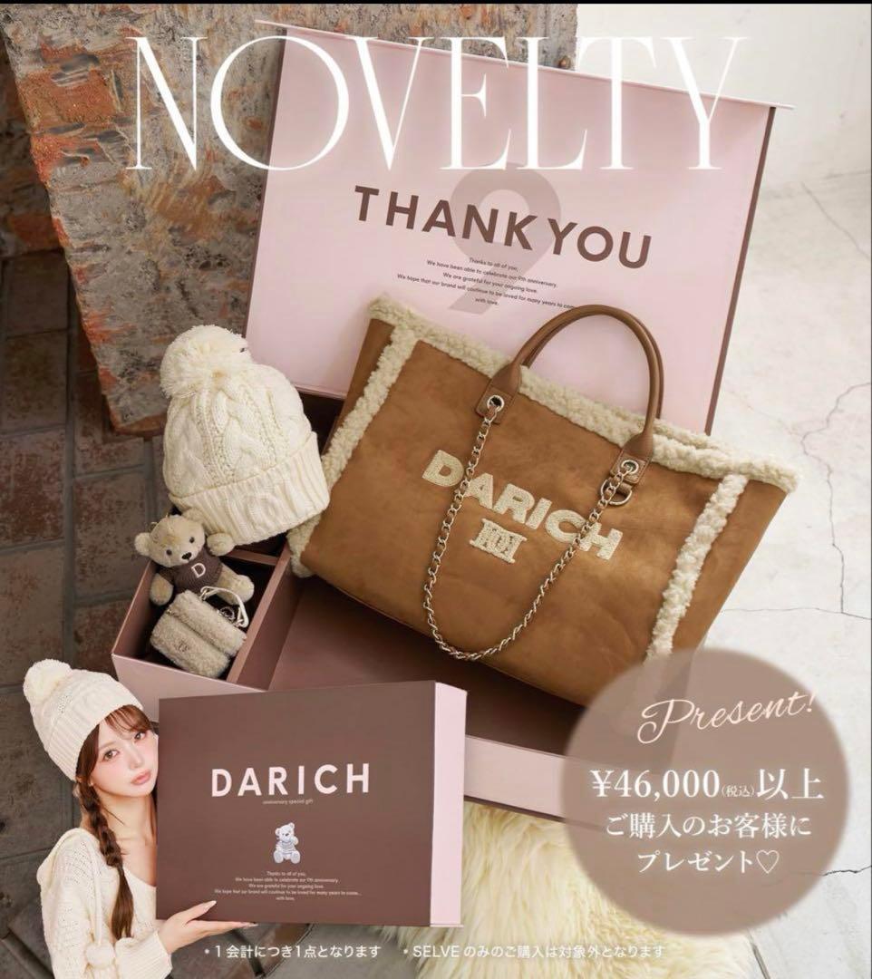 バッグ Darich 9th special anniversary box ダーリッチ 9TH SPECIAL ANNIVERSARY BOX ノベルティ