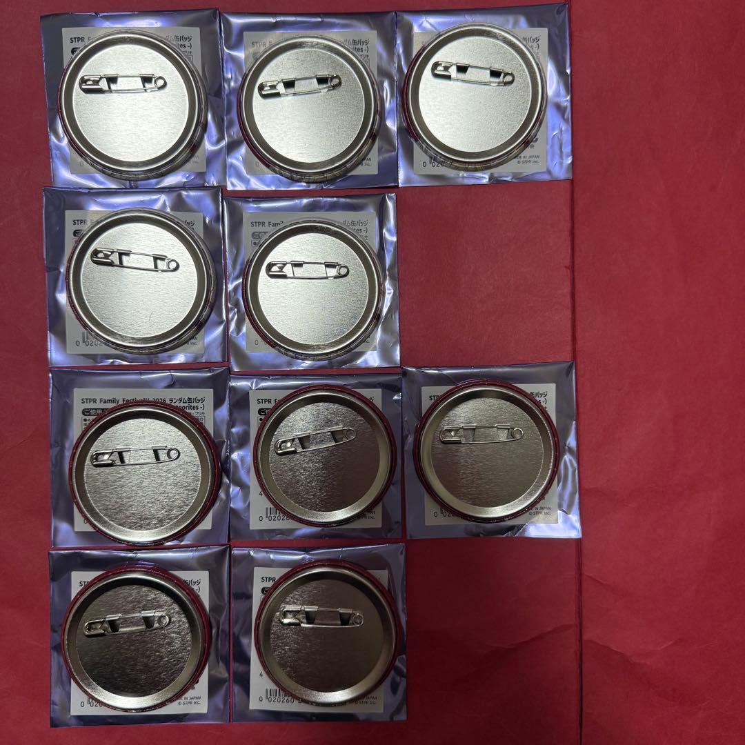 新品 すとふぇす 2026 缶バッジ めておら ロゼ セット まとめ売り