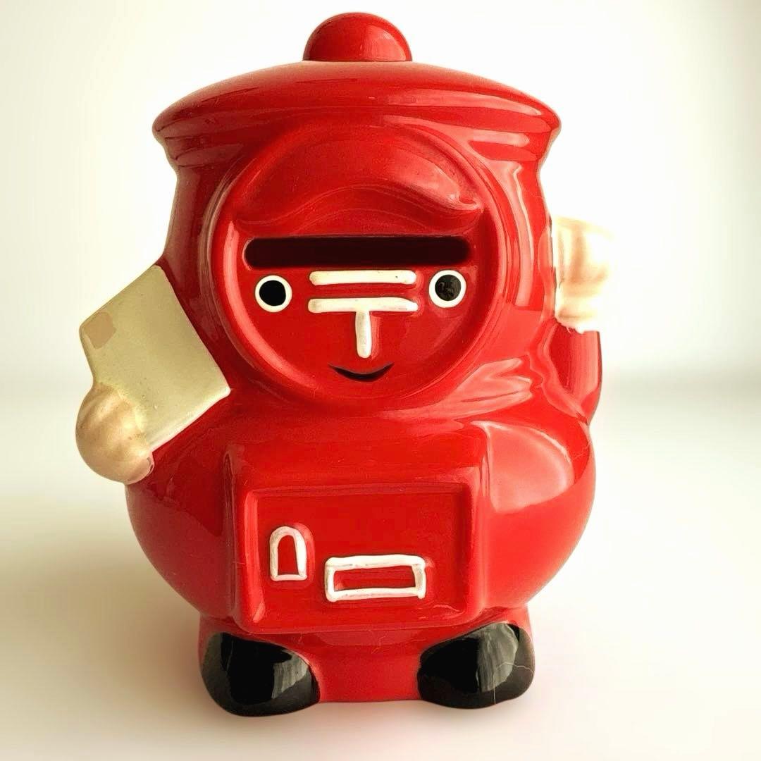 ☆超希少☆ 2005「愛・地球博」 郵便ポスト型貯金箱 ノベルティグッズ