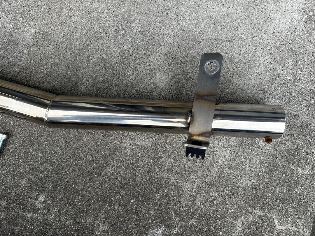 スズキ GN125 GN125Hステンレス 弾丸マフラー ボルトセット 中古品