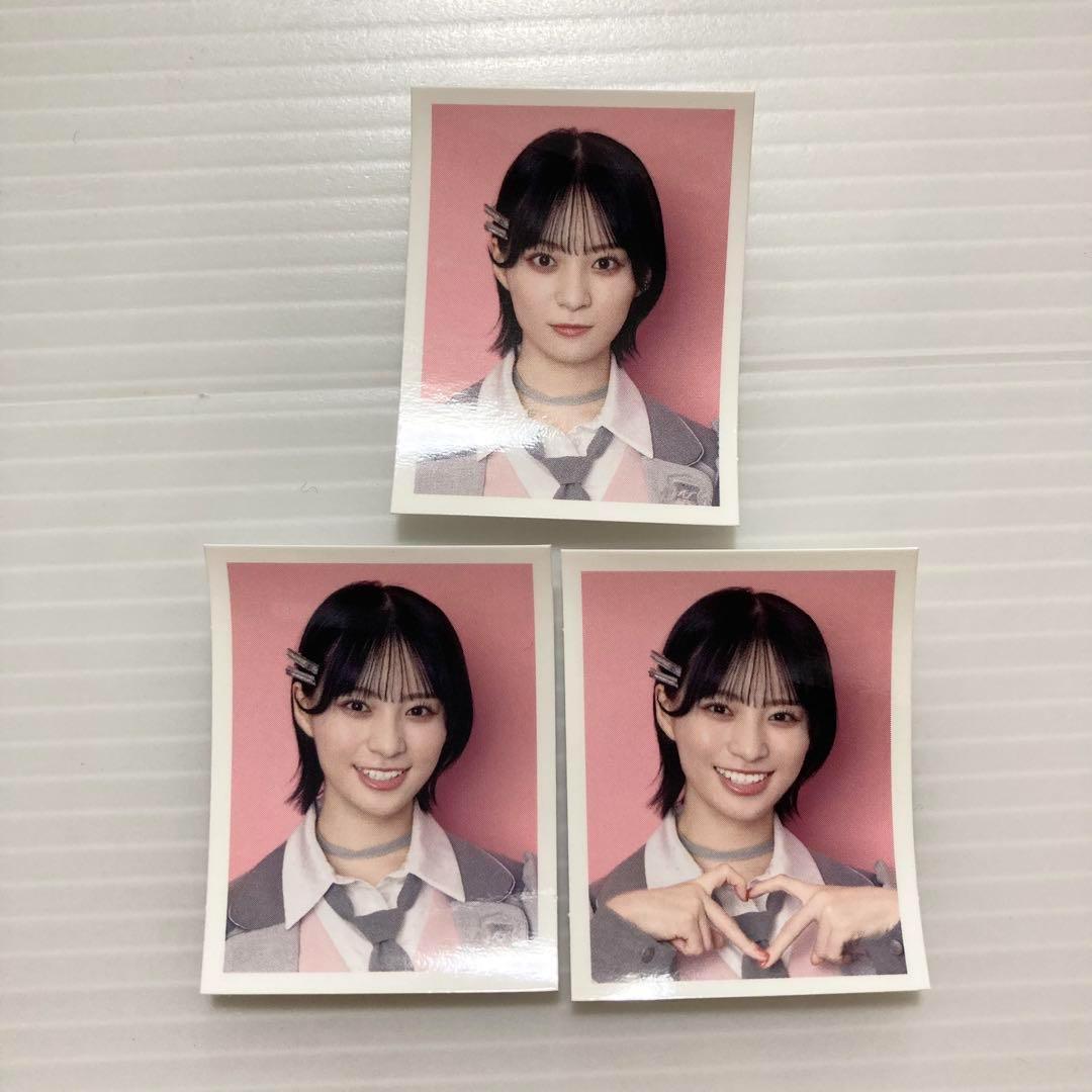 冨田菜々風 ID フォト ステッカー vol 2 証明写真 コンプ ノイミー