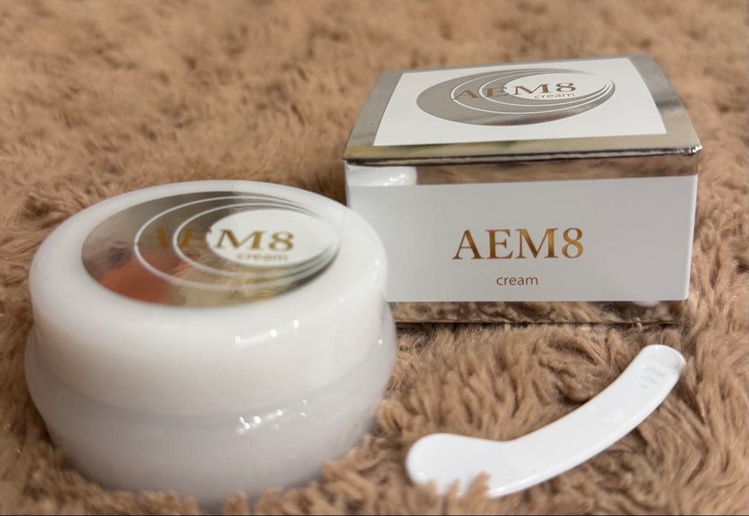 新品】AEM8クリーム 28g 卵殻膜のチカラ 上げる 伸ばす スパチュラ付