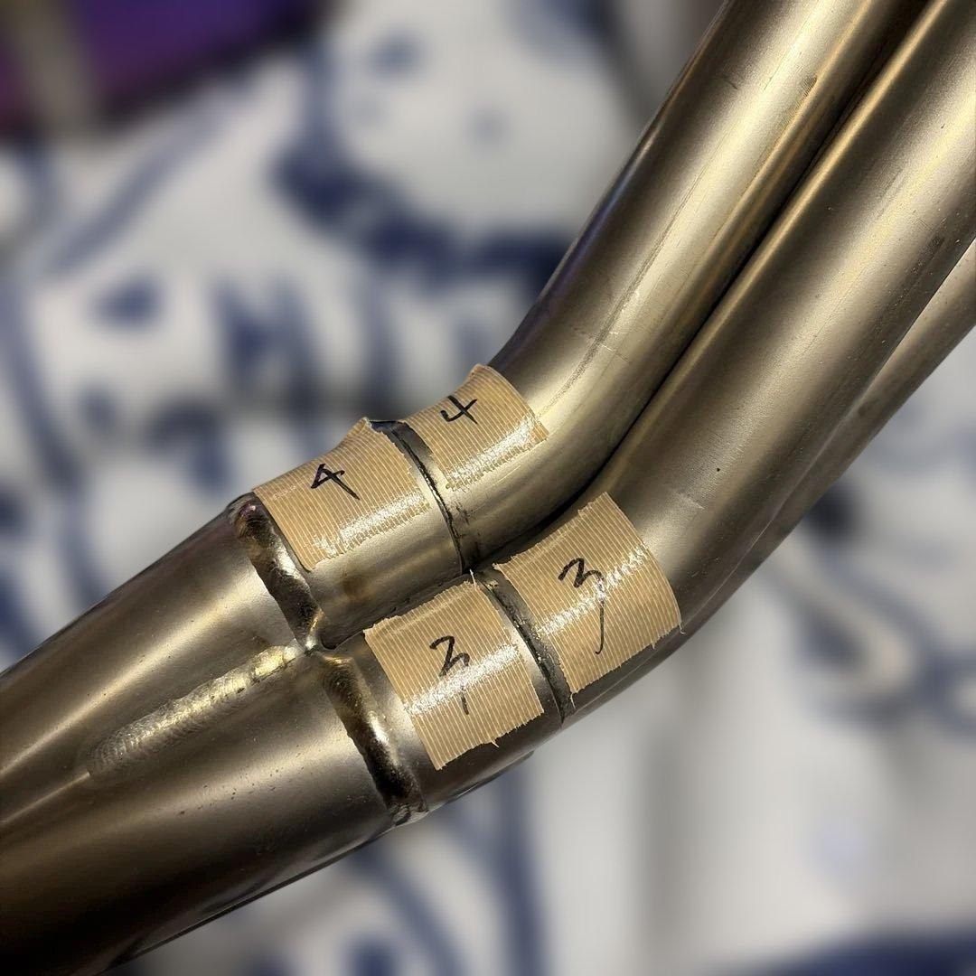 Moriwaki チタンフルエキマフラー cb400sf nc42 モリワキ - メルカリ