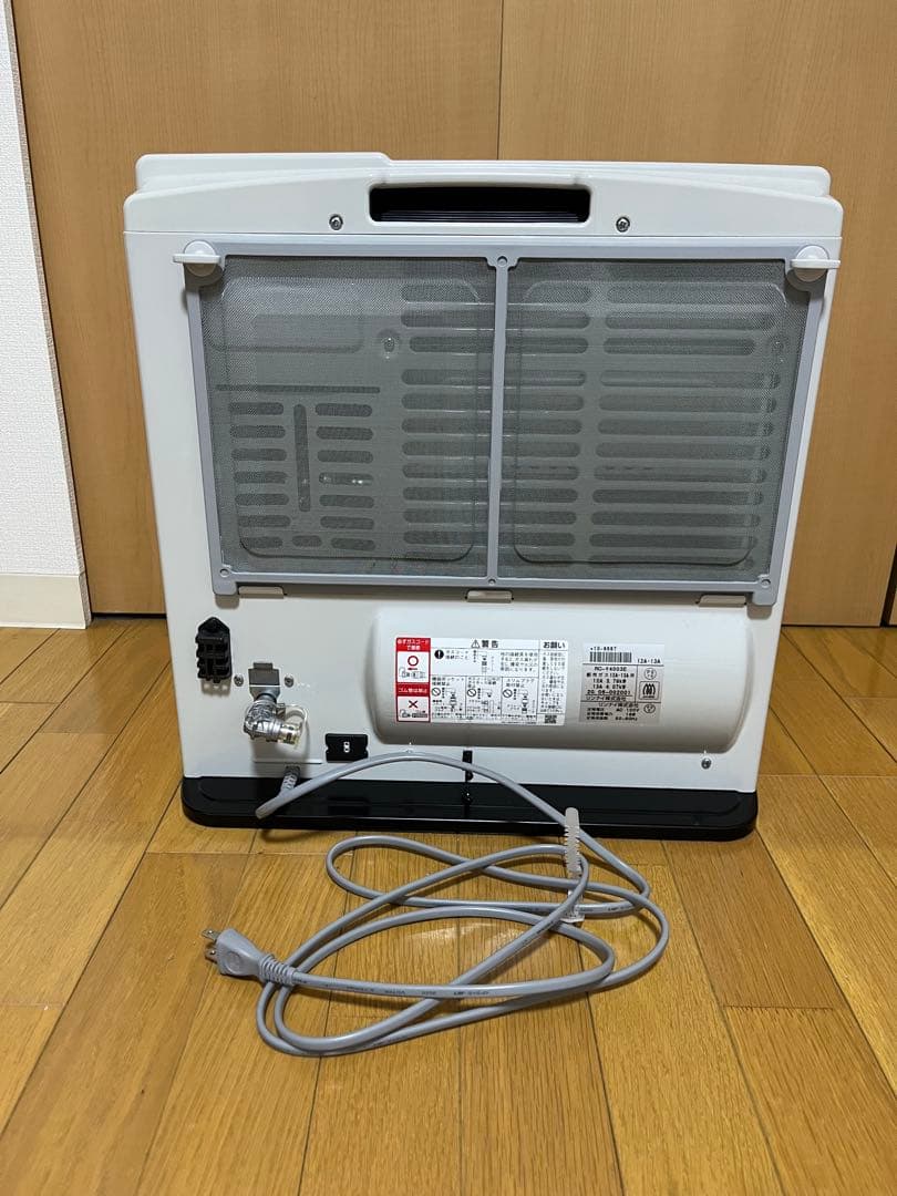 都市ガス ガスファンヒーター RC-Y4003E - メルカリ