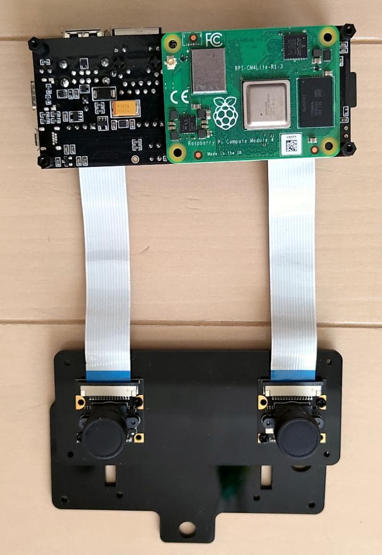 StereoPi v2（Raspberry Pi CM4＋カメラ2台セット） StereoPi v2 Slim - PiShop.us