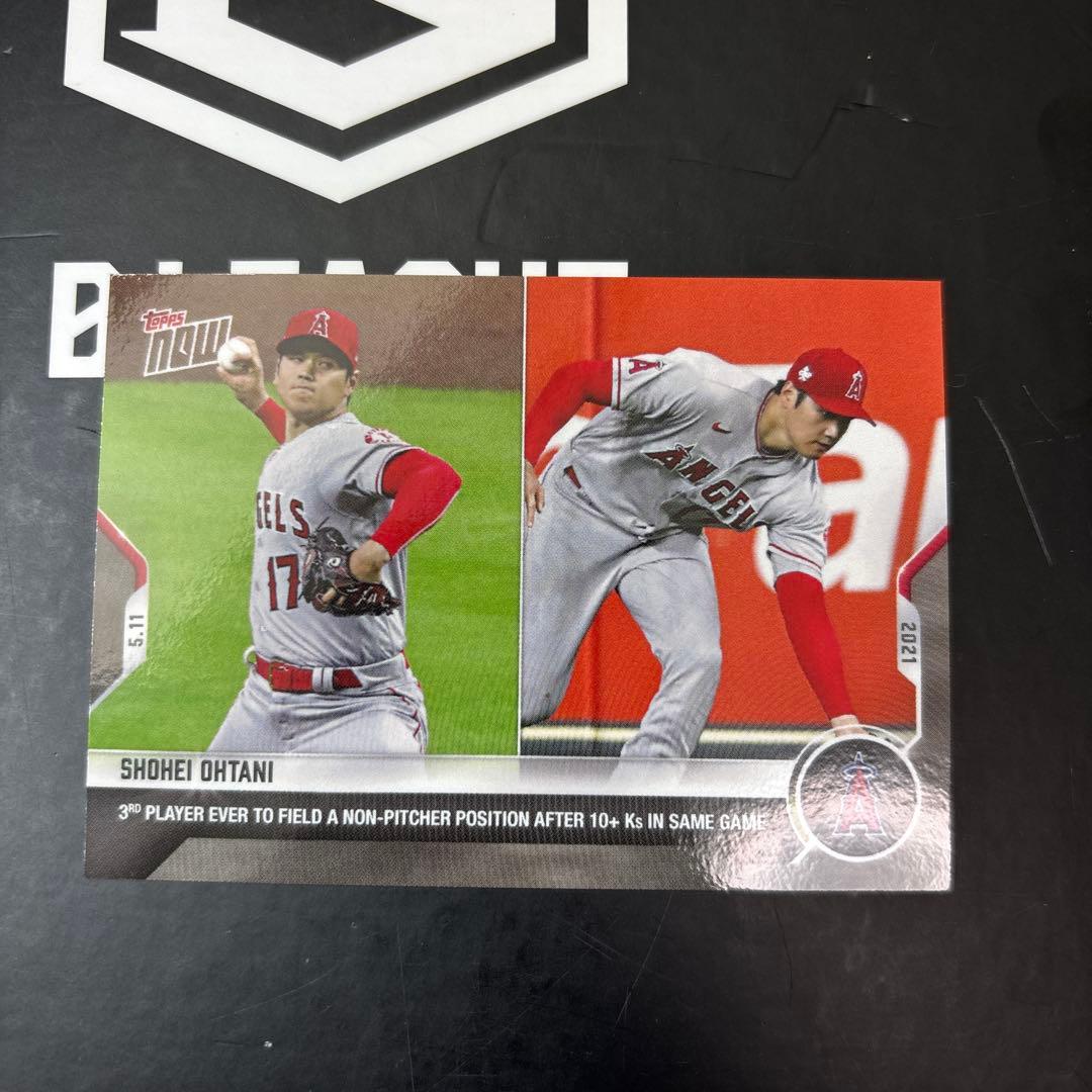 大谷翔平 topps now 2021 197 3091枚限定カード - メルカリ