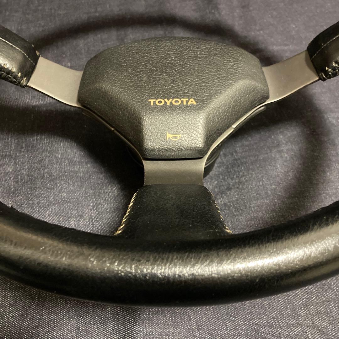 最終値下げ TOYOTA AE86 スプリンタートレノ 純正ステアリング - メルカリ