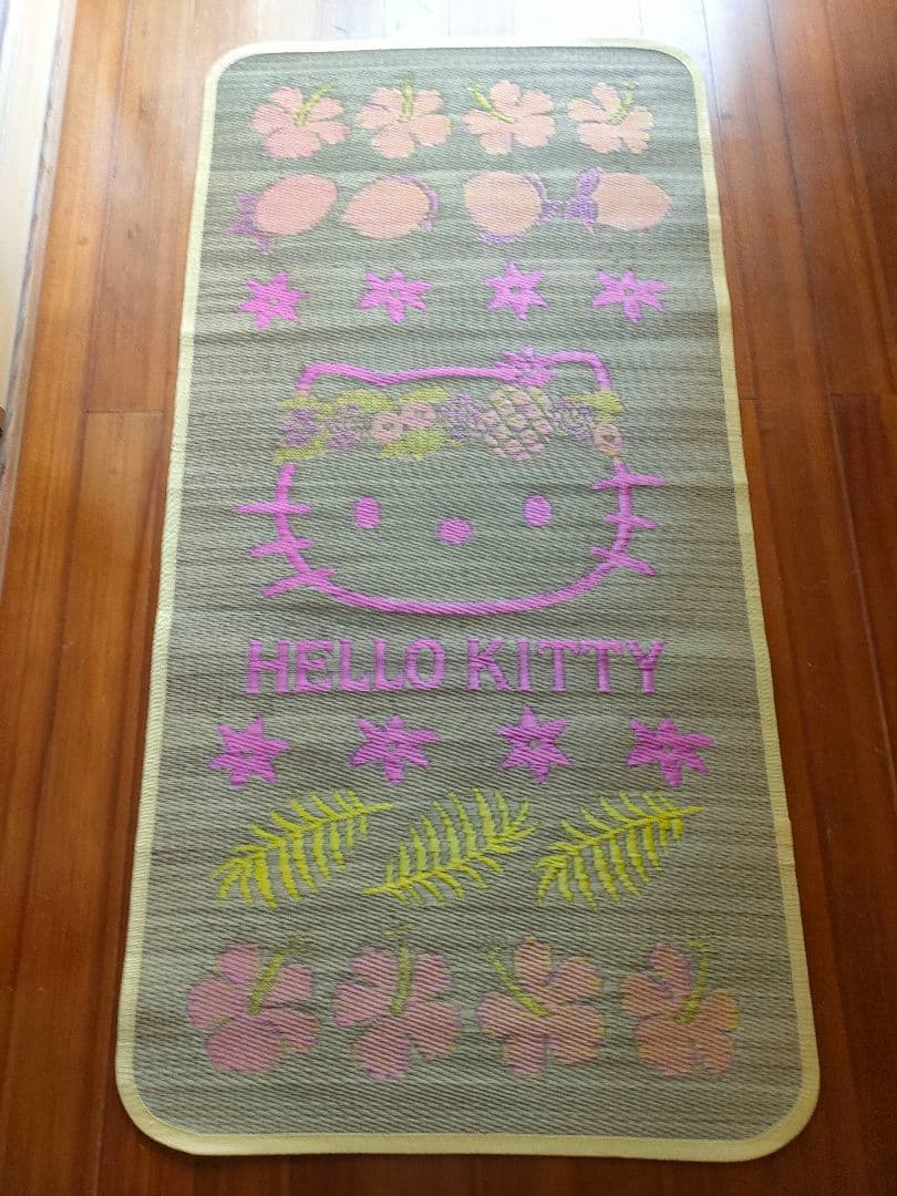 ハローキティ　ゴザ　ハイビスカス キティ(日焼けS) ボールチェーンマスコット ハイビスカス – ローカル