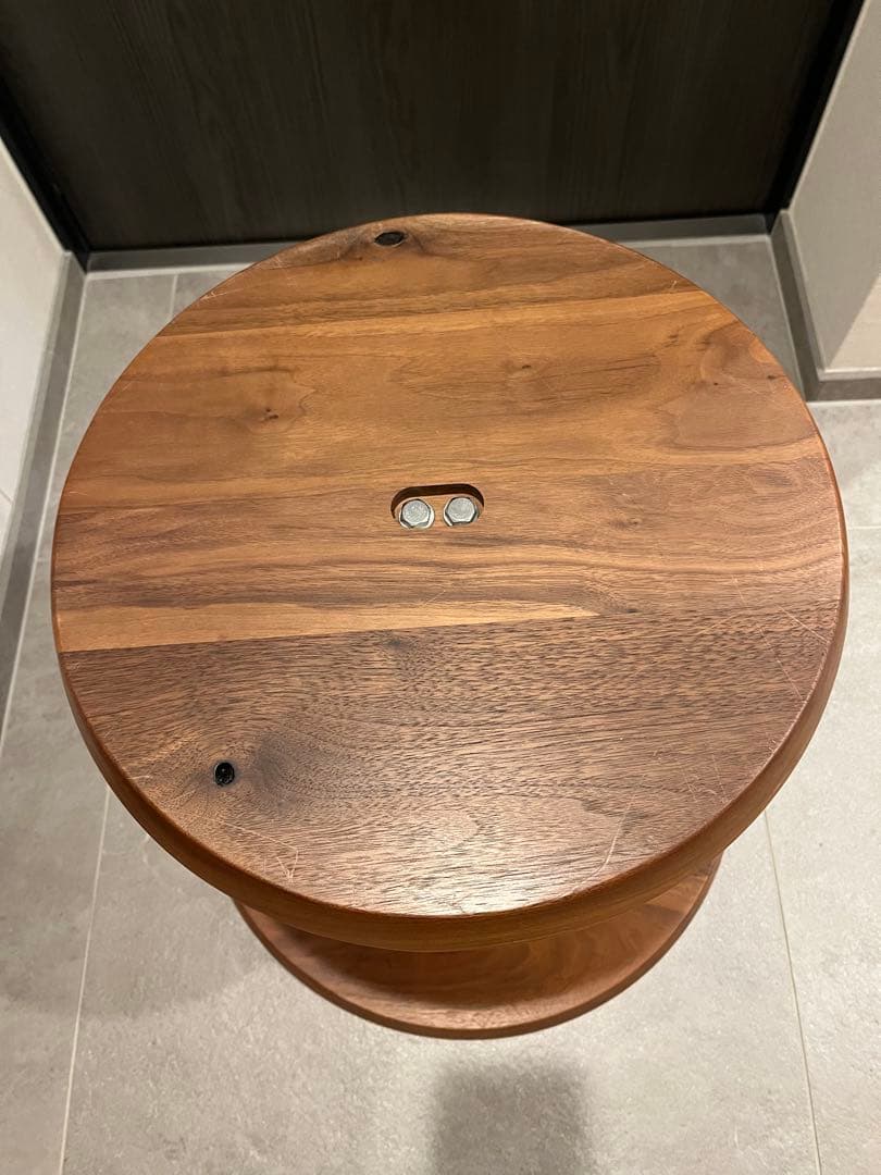 HIDA 飛騨産業 キツツキ サイドテーブル 森のことば ウォールナット