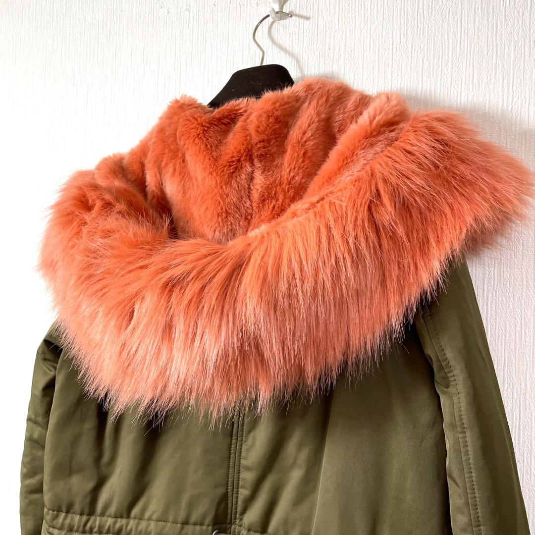 ⚛️♥幻の逸品♥⚛️人気即完売品！ZARA ザラ ピンクファーモッズ