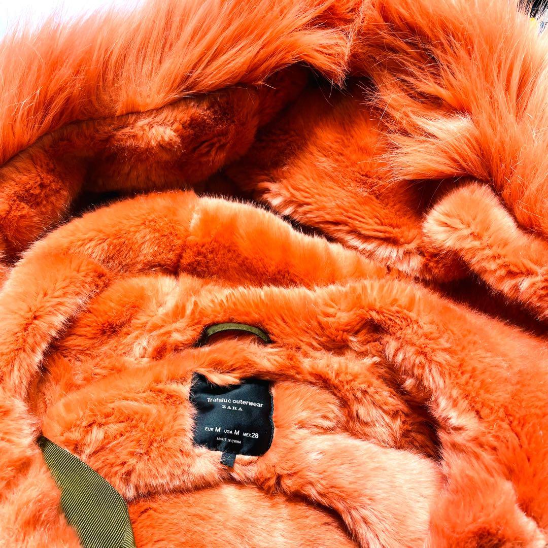 ⚛️♥幻の逸品♥⚛️人気即完売品！ZARA ザラ ピンクファーモッズ