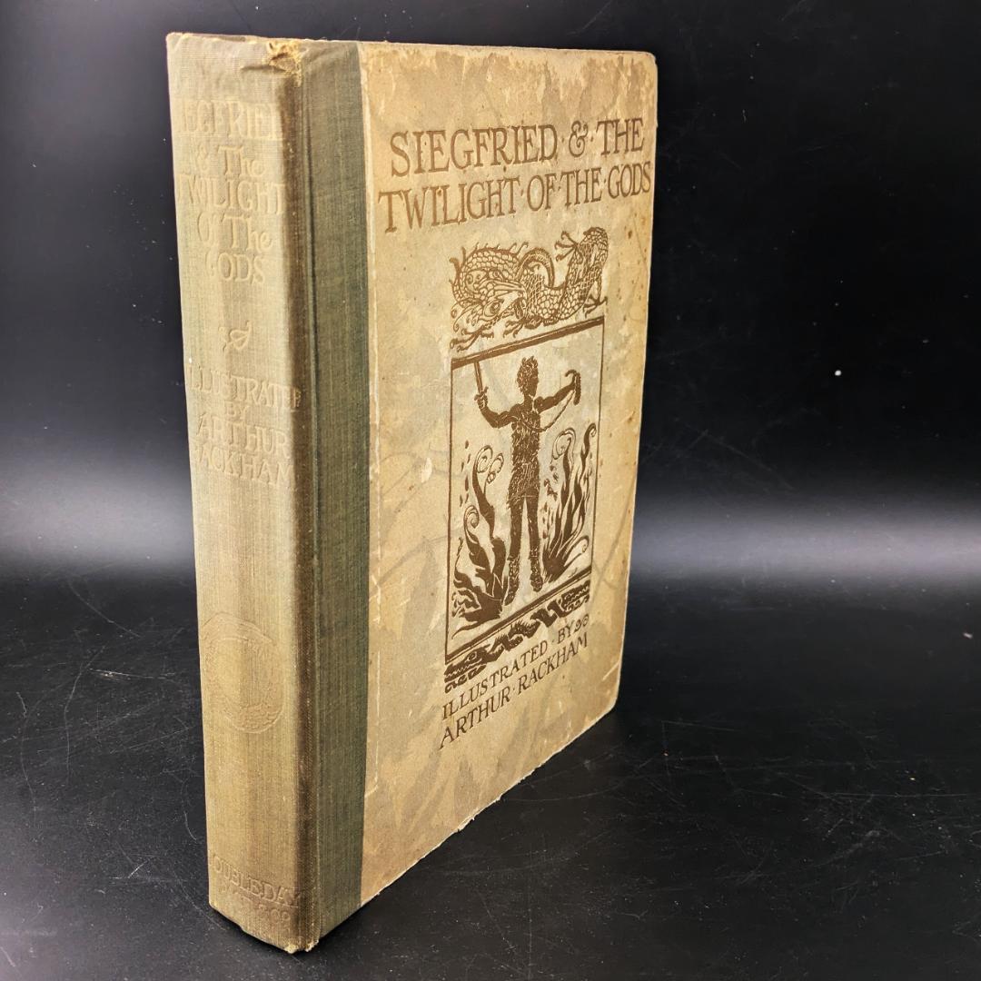 初版 アーサー・ラッカム挿画紋本 カラーイラスト全揃いジークフリート