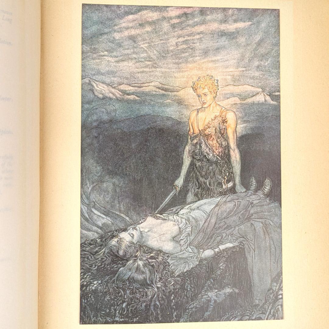 初版 アーサー・ラッカム挿画紋本 カラーイラスト全揃いジークフリート