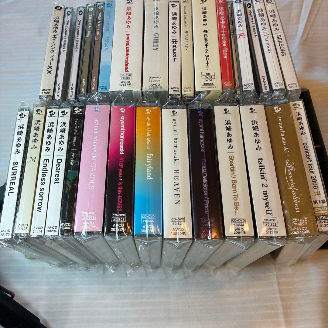 日*4様 浜崎あゆみ まとめて30枚セット アルバム11枚 シングル18枚 +D