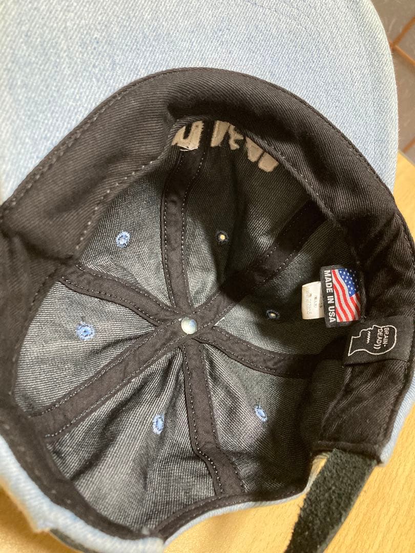 BRAIN DEAD ブレインデッド デニムキャップUSA製 - メルカリ