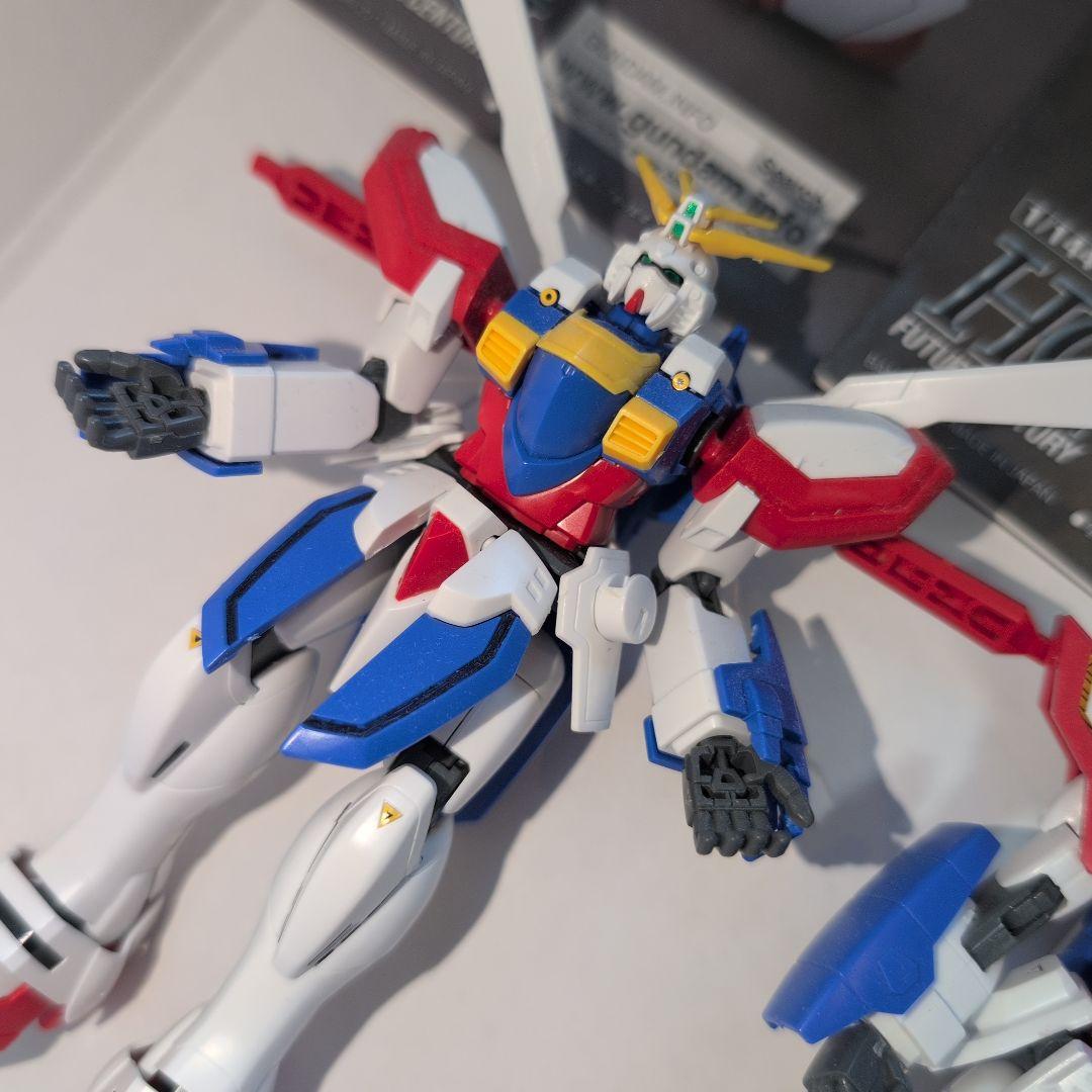 HG 1/144 シャイニング ゴッド ノーベルガンダム 組立済 - メルカリ