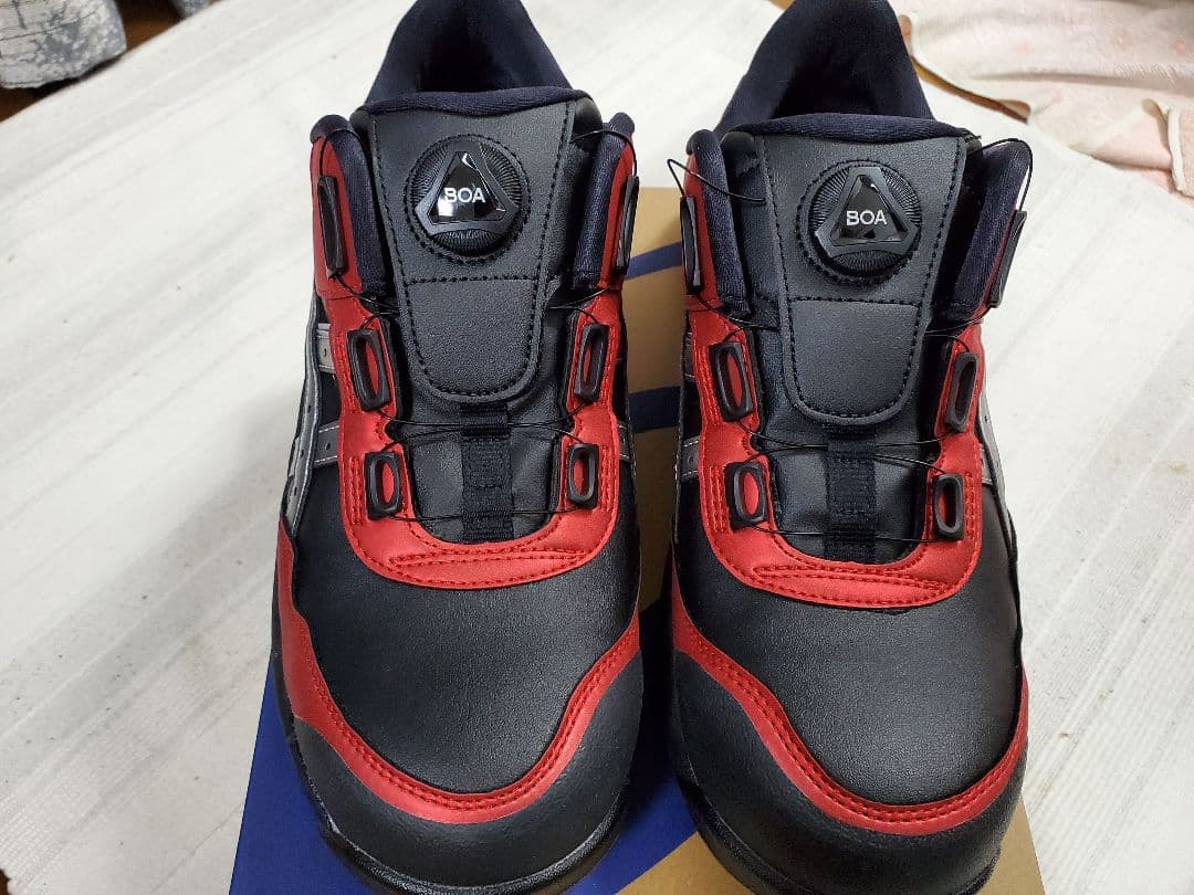 アシックス 安全靴 CP306 限定色 ブラック×ピュアシルバー 25.5cm