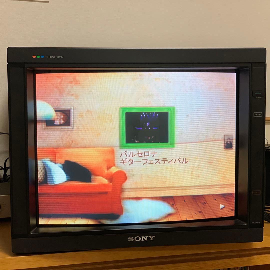 SONYトリニトロンモニター プロフィールプロ KX-21HV1S - メルカリ