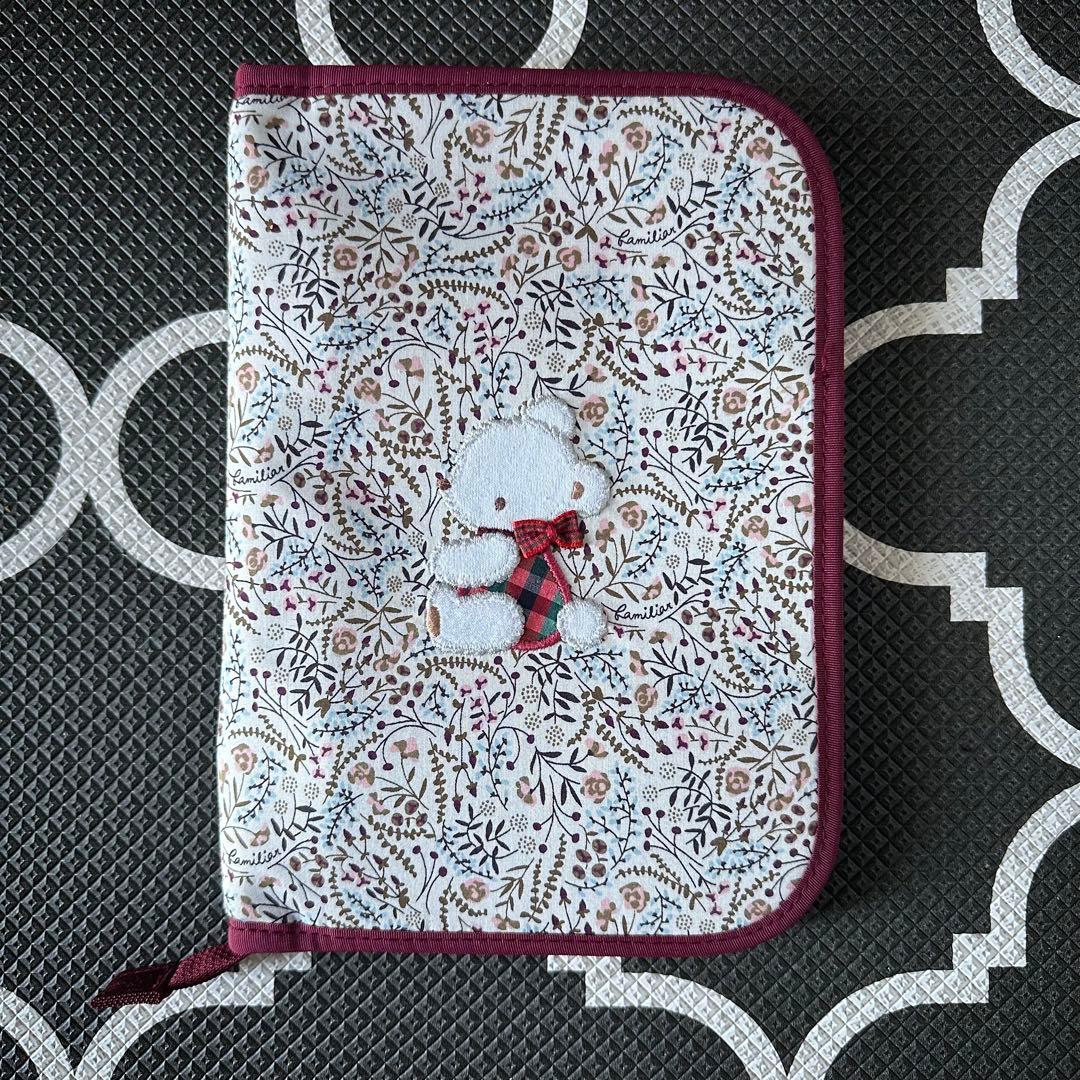 ファミリア 母子手帳ケース 002 レッド - メルカリ