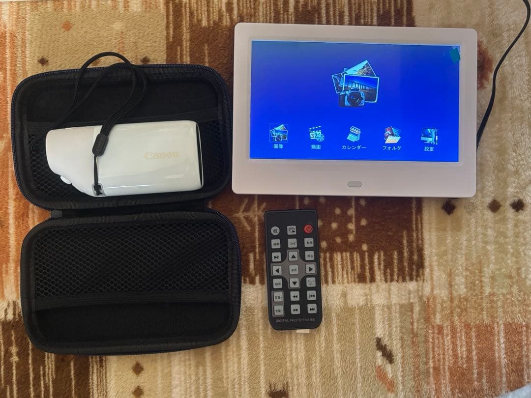 Canon 望遠鏡型カメラ デジタルフォトフレーム付の通販はau PAY