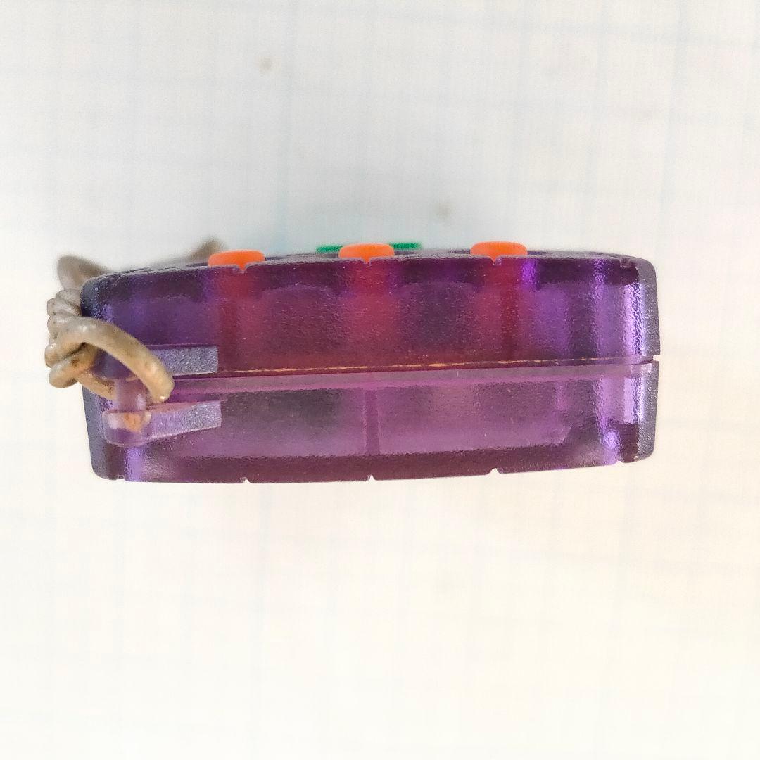 動作確認済み】 デジタルモンスター 初代 クリアパープル 透明