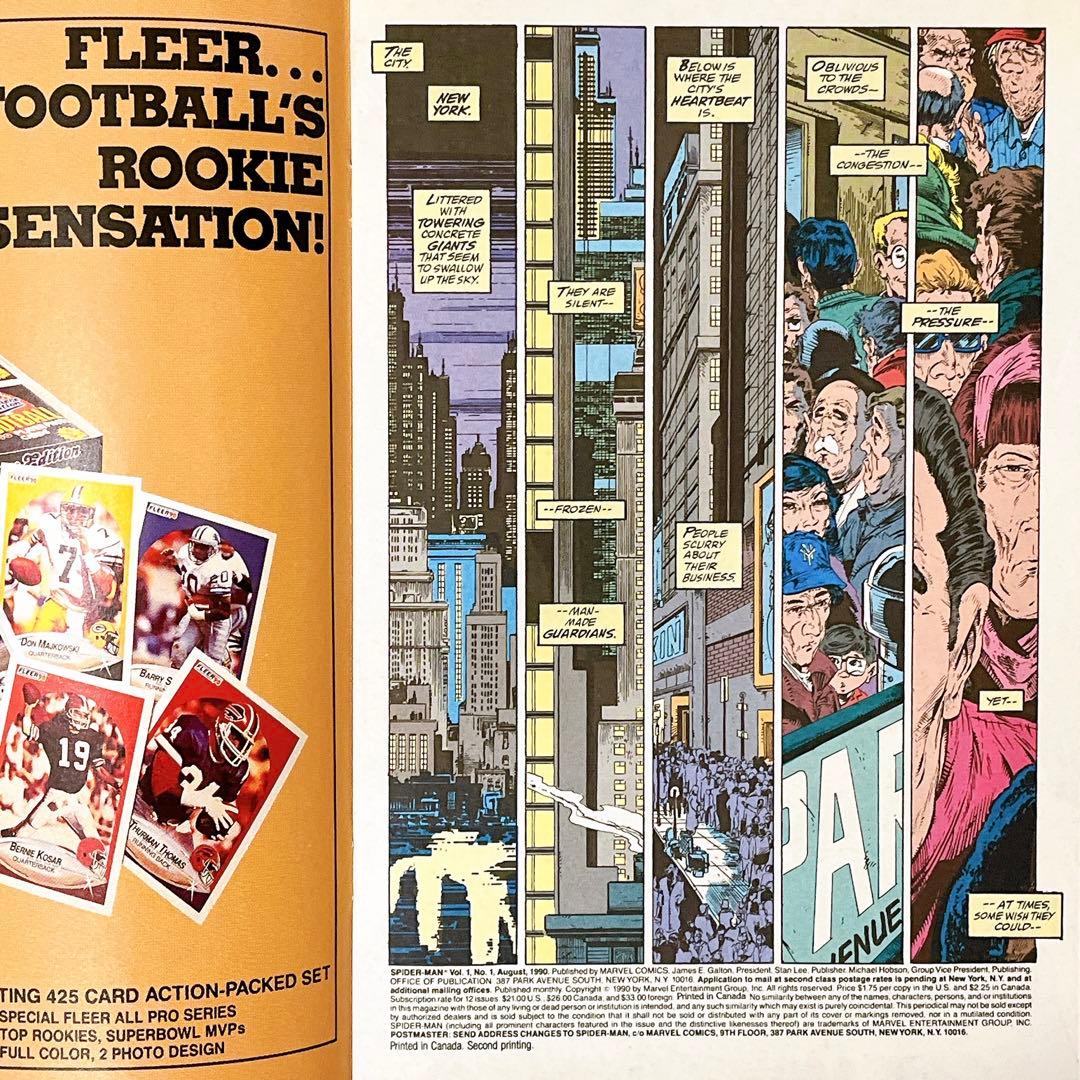 レア】スパイダーマン #1 ゴールド マクファーレン アメコミ リーフ