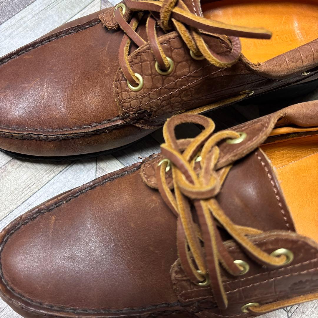 希少 ティンバーランド アローズ別注 デッキシューズ 3eye ボート